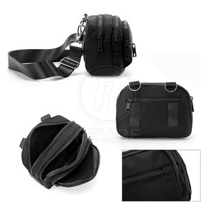 Sac bandoulière tendance en coton/polyester de haute qualité, personnalisable, pour usage extérieur – Vente directe usine, service OEM - Product Image 4