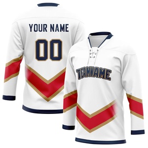 Camisetas de Hockey sobre Hielo Personalizadas de Alta Calidad para Hombre, Venta al por Mayor, Nueva Camiseta de Hockey sobre Hielo Personalizada con Logotipo, Transpirable - Product Image 3