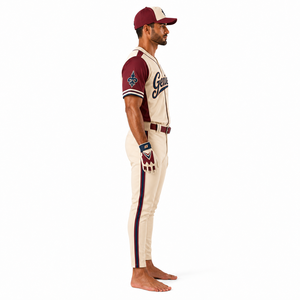 Uniforme de béisbol moderno con tela cómoda, costuras duraderas y un ajuste atlético para el juego competitivo. - Product Image 3