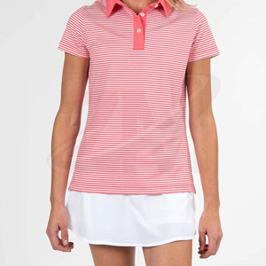 Camiseta Polo Informal de Algodón para Mujer, Manga Corta, Corte Regular, Tejido Transpirable y Suave, Estilo Casual Elegante para Uso Diario de Verano - Product Image 3