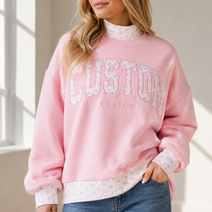 Sudaderas con Capucha Unisex de Algodón, Diseño Personalizado con Apliques y Bordados, Estilo Holgado y Transpirable - Product Image 2