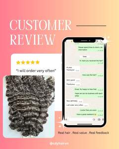 CDYHAIRVN - Paquetes de Cabello Humano Virgen Natural de Camboya, Vietnam y Birmania, Doble Trama, Cutícula Alineada, para Extensiones de Cabello - Product Image 5