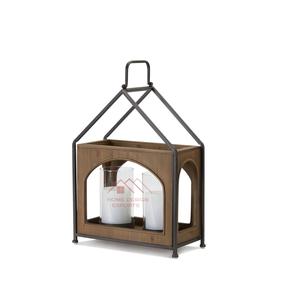 Handmade Metal Frame <b>Lantern</b> Eid Gardner Decor Candle Holder <b>Wooden</b> <b>Lantern</b> - Product Image 1