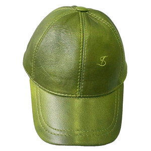 <b>Men</b> Women Outdoor Use Casual Leather <b>Hat</b> Soft Fabric Solid Color Trendy Design Leather <b>Hats</b> - Product Image 1