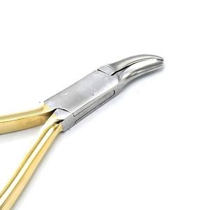 คีมจัดฟันสีทองเรนโกลด์สำหรับจัดฟันลวดดัดฟันสแตนเลสโดย vidfive International - Product Image 1