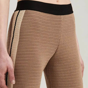 100% High Quality Latest Design Solid Plain Color Flare <b>Trouser</b> For Women's Fashionable Stylish Cotton flared ladies <b>trouser</b> - Product Image 4