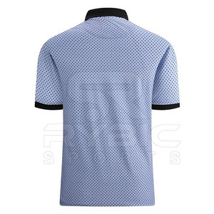Polos en tissu avancé pour hommes, imprimés, pour les sports d'été, la construction et un confort optimal. - Product Image 2