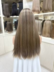 Pelucas de Cabello Humano Virgen al Por Mayor con Frente de Encaje Suizo HD, Transparentes y Transpirables, con un Aspecto Natural sin Pegamento - Product Image 5