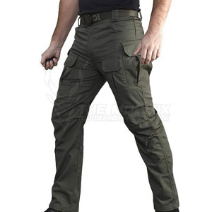 2026 Men Cotton <b>Cargo</b> <b>Work</b> Pants Abrasion Resistant Multiple Pockets Uniform Type Workwear - Product Image 4