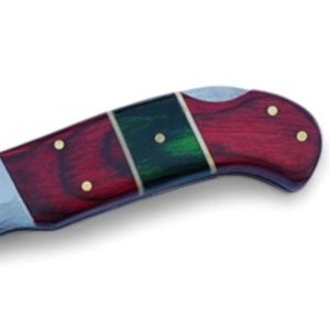 Cuchillos Plegables al por Mayor, Hechos a Mano, con Hoja de Acero con Patrón de Damasco, para Caza, Camping, Actividades al Aire Libre y Uso General - Product Image 4