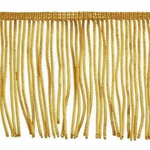 Gold Fringe Trim Tassel Lace Decorative Chain Fringe Curtains Upholstery Garments <b>Sofa</b> Sewing Accessories Bags Wholesale - Product Image 1