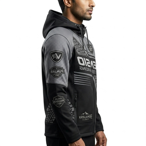 High Quality Custom Winter <b>Racing</b> Motorcycle <b>Jacket</b> Breathable Windproof Softshell for Men - Product Image 6