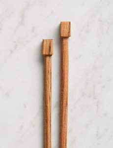 Juego de Pinzas para Ensalada de Madera de Primera Calidad, Estilo Indio, para Navidad, San Valentín, Eventos, Vajilla, Utensilios para Ensalada, Decoración de Mesa - Product Image 6