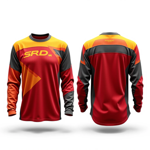 Jersey Deportivo de Motocross de Alta Calidad, Personalizable con Diseño Sublimado, Transpirable, para Equipos de Carreras, para Adultos - Product Image 2