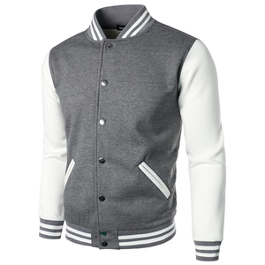 Chaqueta Bomber con Estampado Sencillo, Chaqueta Bomber con Bordado de Tren, Chaqueta Bomber para Hombre - Product Image 4