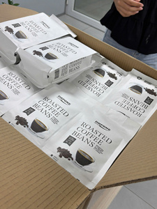 Granos de Café Tostado con Cafeína, 80% Robusta + 20% Arábica, Tueste Medio, Sabor Amargo, Alta Calidad, Grado de Exportación, Café DHPONE - Product Image 6