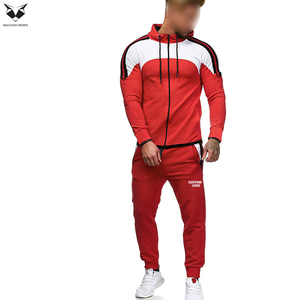 Conjunto Deportivo para Hombre de Alta Calidad, Diseño Moderno de Dos Tonos, Sudadera con Capucha y Pantalones Ajustados, Personalizable con Logotipo OEM/ODM - Product Image 6