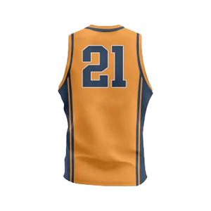 Maillot de basket-ball respirant à transfert thermique personnalisé, sans manches, unisexe, adulte, disponible pour toutes les équipes - Product Image 2