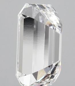 เพชรเม็ดเดี่ยวทรงเอเมอรัลด์ 1.02 กะรัต เพาะเลี้ยงในห้องปฏิบัติการ สี D ความสะอาด VVS2 ขัดเงาอย่างดี ได้รับการรับรองจาก IGI สำหรับเครื่องประดับชั้นดี - Product Image 4