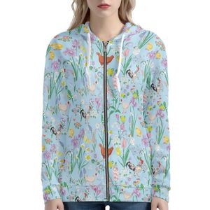 Sudadera con Capucha para Mujer, Estilo Moderno, Uso Diario, Tela Suave de Primera Calidad, Sublimación, Logotipo Personalizado Impreso en la Parte Delantera, Verano - Product Image 1