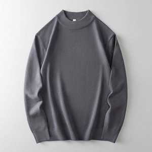 Pull en laine chaud à col roulé pour homme, style business, automne et hiver, décontracté - Product Image 5