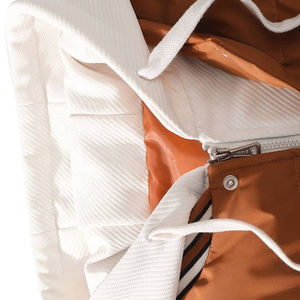 Veste matelassée décontractée en toile pour homme, style urbain, col montant, rembourrage bulle, manteau d'hiver, conception OEM européenne, collection 2025 - Product Image 3