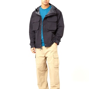 Chaqueta Polar con capucha para hombre, abrigo Polar con 6 bolsillos y cremallera, táctica, de invierno, suave, venta al por mayor - Product Image 3