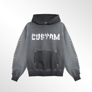 OEM Zip Hoodie Cotton Blend Hoodie Men's Hoodie Factory Direct for Retail Wholesale Buyers - Product Image 3