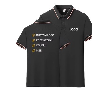 Polo Personalizado para Hombre, Manga Corta, 100% Algodón, Bordado, Transpirable, Estilo Casual, Colocación del Logotipo en la Parte Delantera - Product Image 1