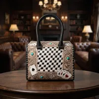 Sac à main de luxe en cuir pour femme, style vintage, motif losanges, grande capacité, avec double anse chaîne