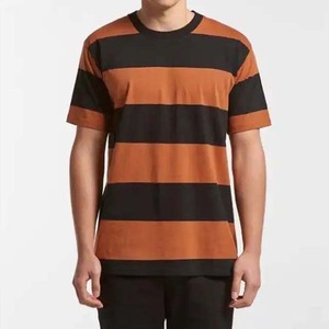 Camisetas de Hombre con Contraste de Color, Estilo Veraniego, Cuello Redondo, Algodón y Poliéster, Ropa Masculina, Tallas Grandes, Estilo Urbano Informal - Product Image 2