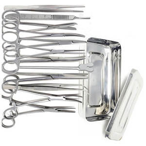 Kit de Sutura para Cirugía Menor de 13 Piezas, Marca Denticric, Caja de Instrumentos, Fuente de Alimentación Manual, Certificado CE Clase I para Cirugía General - Product Image 6