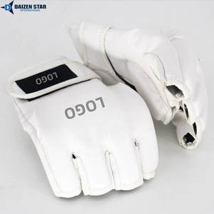 Gants de MMA avec fermeture auto-agrippante, poignées en cuir pour la boxe et les adultes - Product Image 5