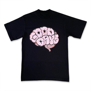 <b>Mens</b> Red <b>Short</b> <b>Sleeve</b> T <b>Shirt</b> <b>White</b> Accent Your Vibe Print O Neck Regular Fit Casual Jersey Tee Front Logo Everyday Wear <b>mens</b> - Product Image 4