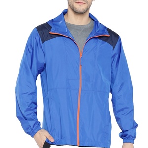 <b>Waterproof</b> Windbreaker <b>Jacket</b> for Men High Street Style with Oversized Stand Collar Wholesale Manufacturer 2026 windbreak - Product Image 1