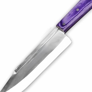 Handmade Stainless Steel Blade Chef Knife <b>wood</b> <b>Handle</b> With Leather Sheath Outdoor Knife - Product Image 3