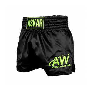 Pantalones Cortos de Boxeo Unisex Askar, Azul Marino, Corte Regular, Estampado Digital Frontal, Spandex, Ligeros, Transpirables, de Secado Rápido, para Adultos - Product Image 1