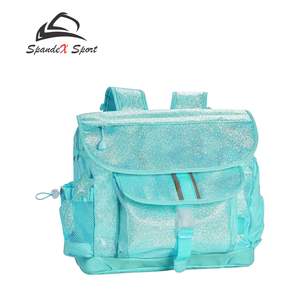 Bolsos de Moda con Brillantina para Niñas, Diseño Único, Unisex, para Fiestas, Reutilizables, con Cierre de Cremallera, Logotipo Personalizado, Poliéster, Forma Arqueada - Product Image 3