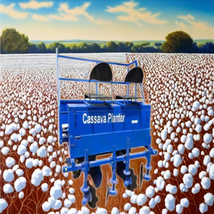 Cosechadora de Algodón de Alta Eficiencia Sabin Enterprises de 2 Filas, Automática, con Motor de 90-100 HP, para Patatas, Zanahorias y Arroz - Product Image 4