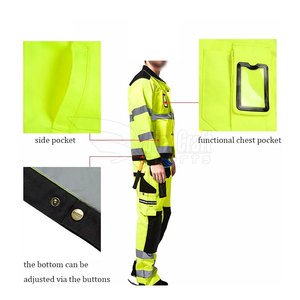 Uniforme de Trabajo Transpirable al por Mayor, Ropa de Seguridad, Uniforme de Trabajo de Nailon y Poliéster - Product Image 5