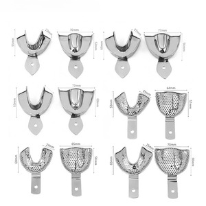 Bandeja Dental Profesional de Acero Inoxidable para Impresiones de Yeso Ortodóntico, Restauración Dental e Implantes, con Certificación CE - Product Image 6