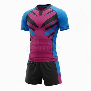 Nuevo Diseño de Uniformes de Rugby Transpirables para Adultos, Hechos en Pakistán, 100% Poliéster, Personalizados para Ropa Deportiva - Product Image 2