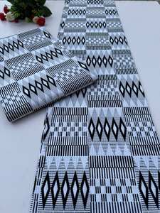 ผ้าฝ้ายพิมพ์ลายแองการาแบบดั้งเดิมของแอฟริกา สำหรับงานตัดเย็บเสื้อผ้า งานฝีมือ และแฟชั่น โดยผู้จัดจำหน่ายฮิตเจม เอ็กซ์พอร์ต ไอส์แลนด์ - Product Image 5