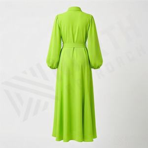 Abaya pour femmes à manches chauve-souris, couleur personnalisable, coupe ample, taille unique, robe musulmane, vêtements modestes - Product Image 2