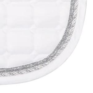 Almohadilla de Silla de Montar Personalizable de Estilo Inglés, de Satén, para Equitación, Salto y Doma, Cómoda, de Espuma, con Tela Transpirable - Product Image 4