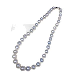 Auténtico Collar de Perlas de Agua Dulce Aurora de Cinco Estrellas de 9-11 mm, Elegante, Suave, Ligero, Natural y Elegante - Product Image 5