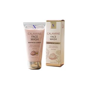 Nettoyant visage à la calamine pour un nettoyage doux et apaisant, soin de la peau, contrôle du sébum, hydratant, nettoyant visage quotidien pour tous types de peau - Product Image 1