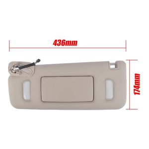 Left Interior Sun Visor for 2007-2014 Cadillac Escalade Chevrolet Silverado Tahoe GMC Sierra Yukon XL 1500 2500 Part Number - Product Image 3