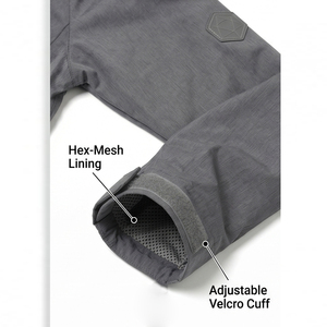 Veste coupe-vent à capuche imperméable et respirante de haute qualité pour femmes / Veste de pluie streetwear - Product Image 5