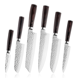 Cuchillo de Chef de Acero Inoxidable con Alto Contenido de Carbono, 8 Pulgadas, Cuchillo de Cocina Profesional con Diseño de Mango de Madera Confortable - Product Image 5